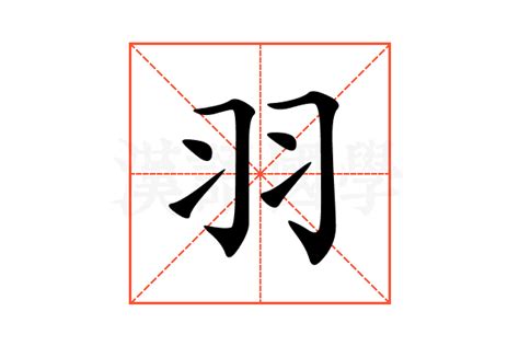 羽字邊的字|羽部首的漢字